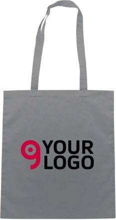Borsa shopping Hony in cotone naturale con soffietto Personalizzate o neutre