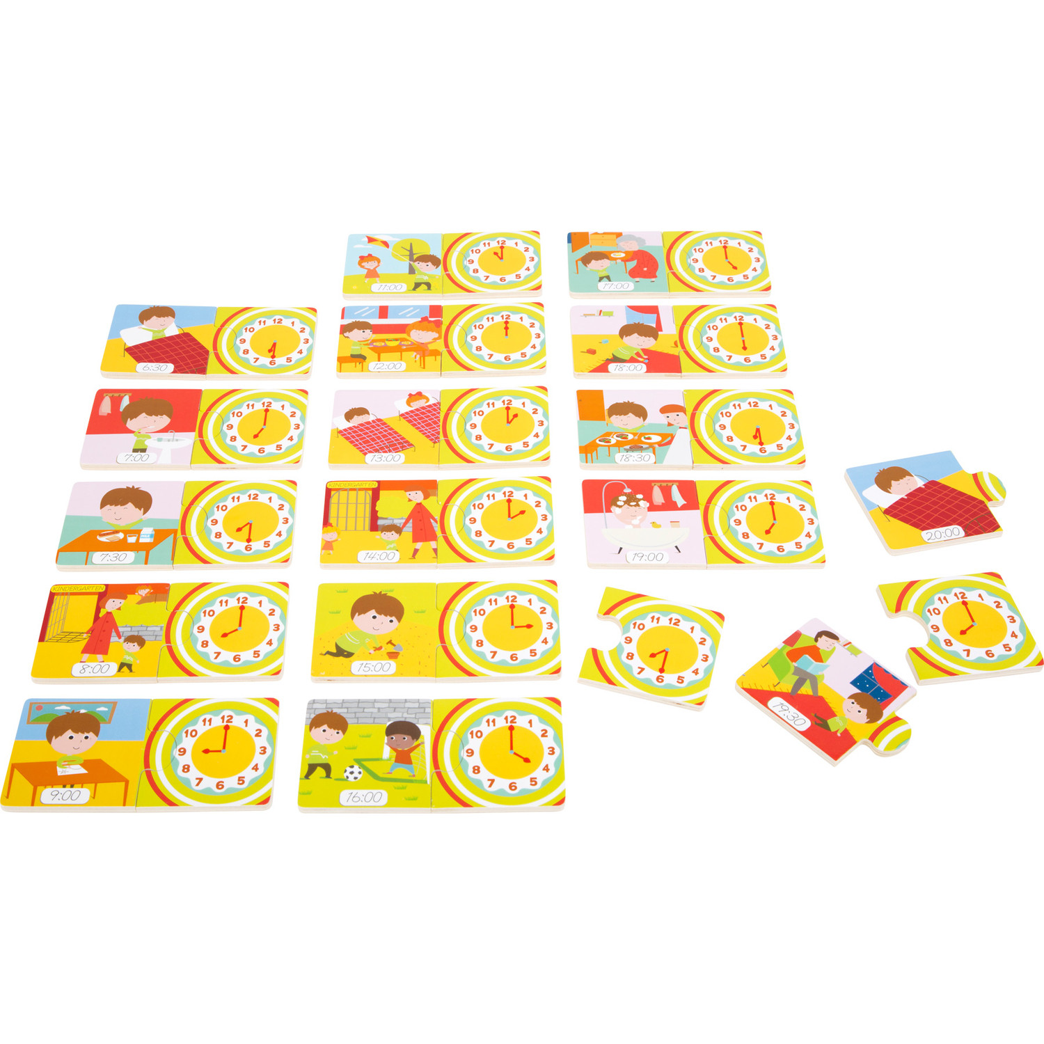 Small Foot Design Leerpuzzel Klok