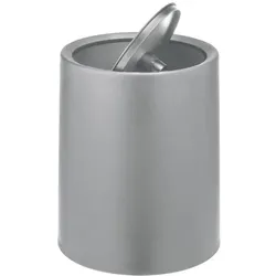 Wenko Schwingdeckeleimer Atri, Abfalleimer, Grau