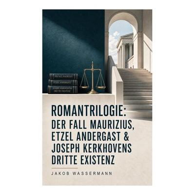 Romantrilogie: Der Fall Maurizius, Etzel Andergast & Joseph Kerkhovens dritte Existenz, Taschenbuch von Jakob Wassermann, E-artnow, 978-80-273-8460-0