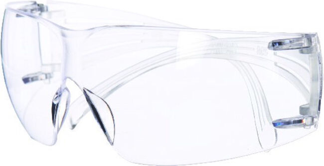3M SECUREFIT Lunettes Secure Fit 201, AS, UV, PC, clair, monture transparente (7100112180)