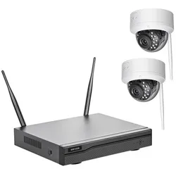 Indexa WLAN-Überwachungskameraset WR100 SET D2 2TB