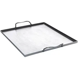 Paella World Edelstahl Grillwanne mit Griffen - praktisch und vielseitig