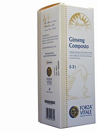 Forza Vitale Compost Ginseng Extract 100Ml.
