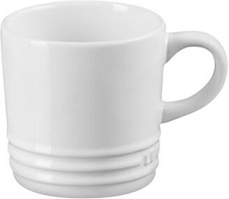 Le Creuset White Stoneware Cappuccino Mug