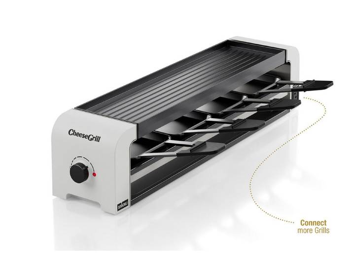 Stöckli Raclette Stöckli Raclette CheeseGrill 4 Connect White