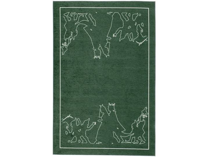 Kinderteppich Grimmliis, Dunkelgrün, Prinzessin, rechteckig, 110x170 cmes Vertrauen - Oeko-Tex®, für Fußbodenheizung geeignet, Teppiche & Böden, Teppiche, Teppich Kinderzimmer