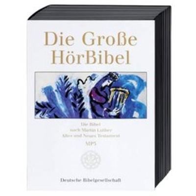 Die große Hörbibel, Die Bibel nach Martin Luther, Altes und Neues Testament, 8 MP3-CDs - , CD, 9783438018595