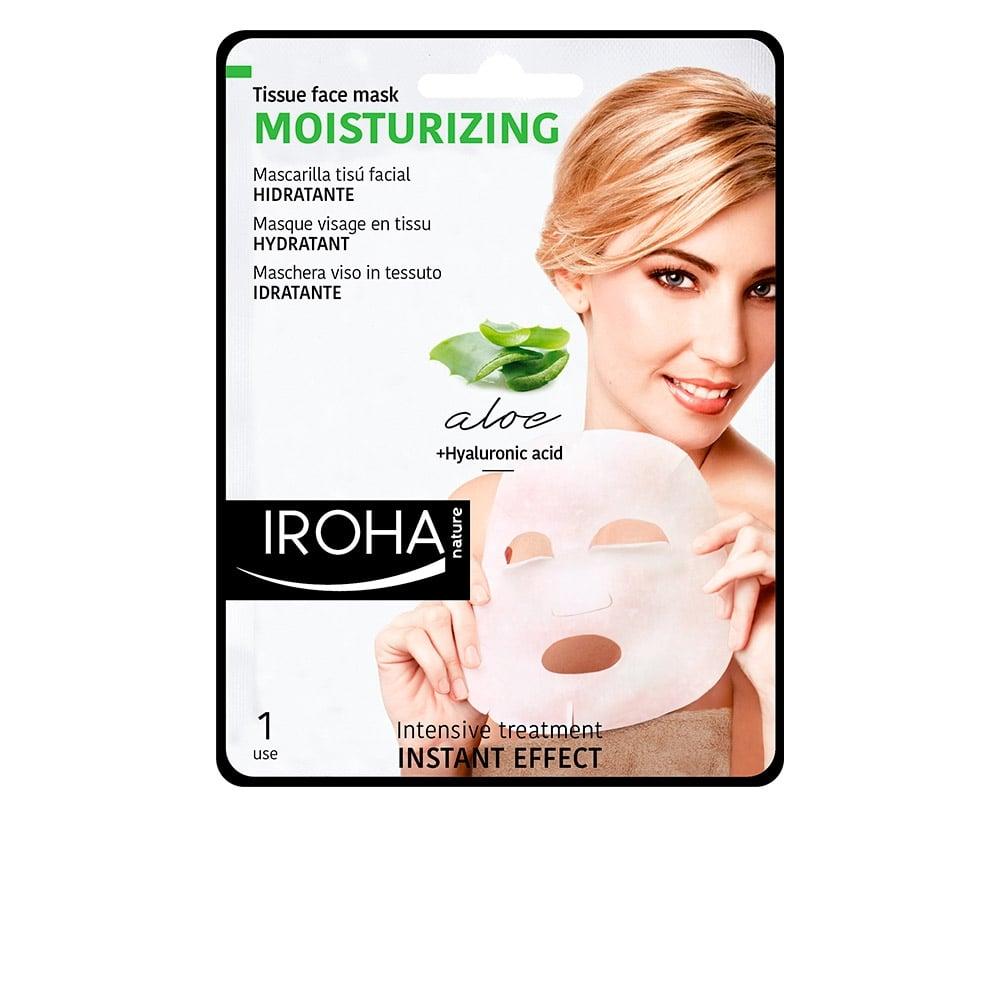 Iroha Nature Hydraterend Tissue Gezichtsmasker - Aloë Vera 1 Eenheid