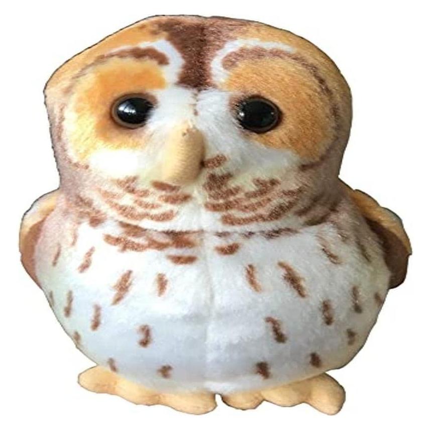 Wild Republic Plüsch Kauz singend RSPB Birds (18 cm) (19487)