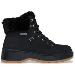 Skechers für Damen. 168087 Park City Stiefelette schwarz (38), Wohnung, 1 bis 3 cm, Reißverschluss, Lässig