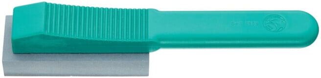 MÜLLER Lime à main L125×I25×P20mm 500 vert ; Schleifmittelwerk Friedrich Müller (843473)