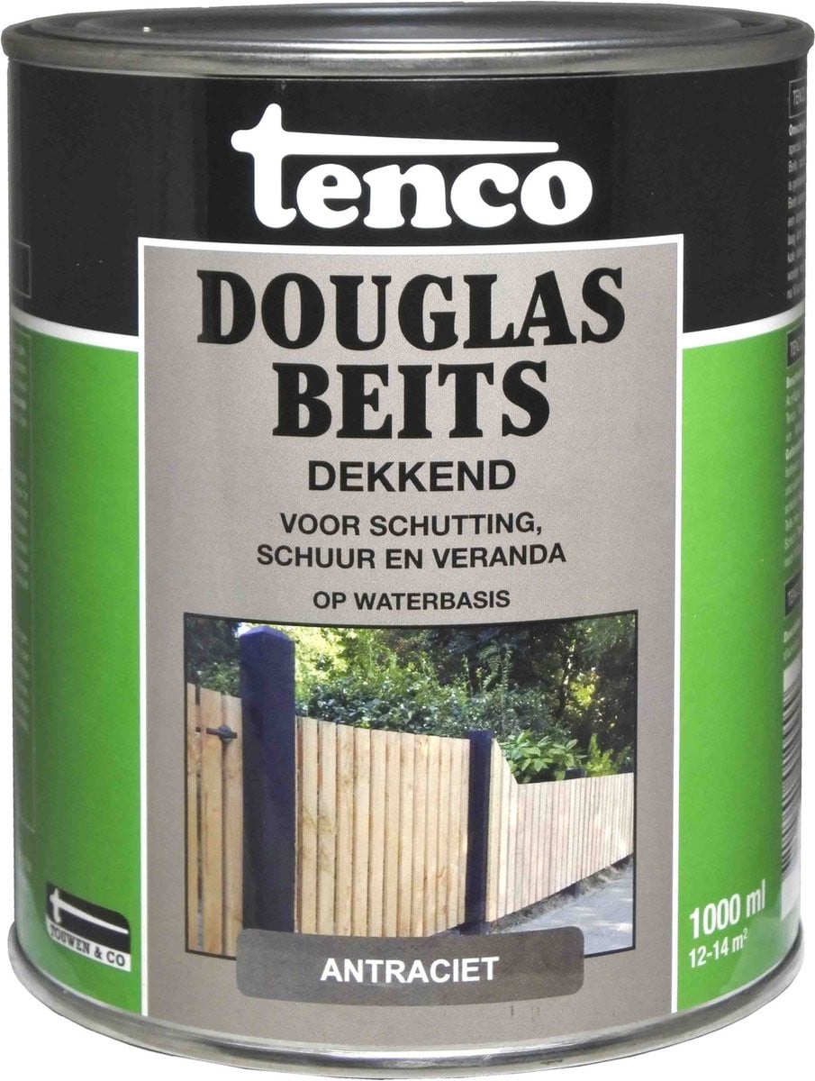 Tenco Douglasbeits Antraciet 1 liter