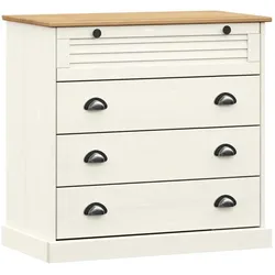 vidaXL, Kommode + Sideboard, Inlenor (mit 4 Schubladen) (80 x 40 x 176 cm)