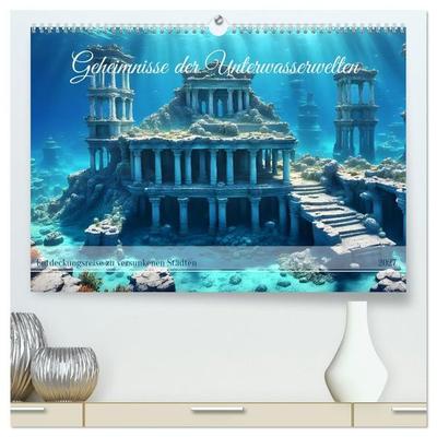 Geheimnisse der Unterwasserwelten (hochwertiger Premium Wandkalender 2027 DIN A2 quer), Kunstdruck in Hochglanz