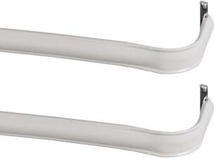 Kenney® Fast Fit™ Easy Install Superior Hold Premium Curtain Rod, 2-Pack