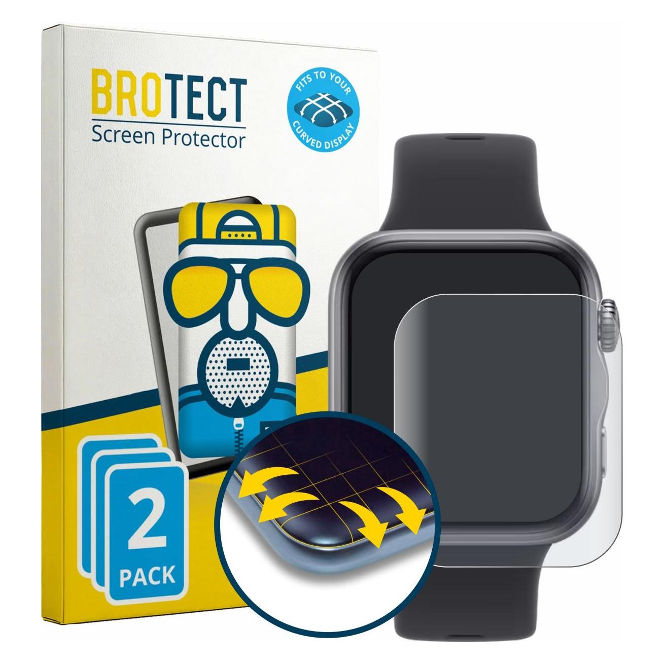 Brotect Fullscreen für Huawei Watch Fit 5 Schutzfolie Displayschutz Folie Matt Entspiegelungsfolie (5663289)