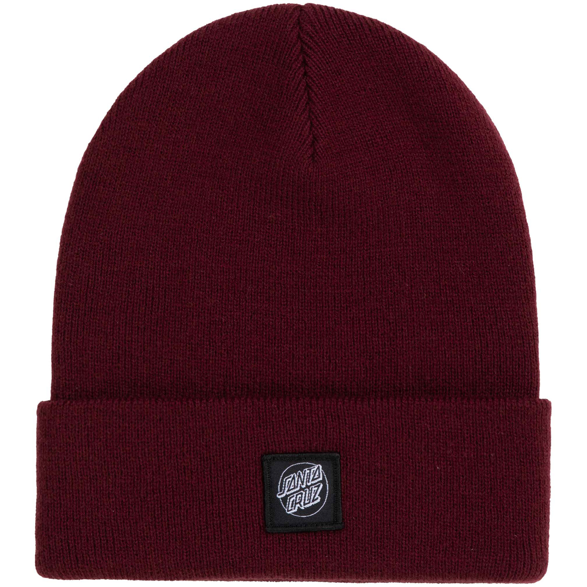 Santa Cruz Cruz Label Mützen & Beanies rot Elastisch