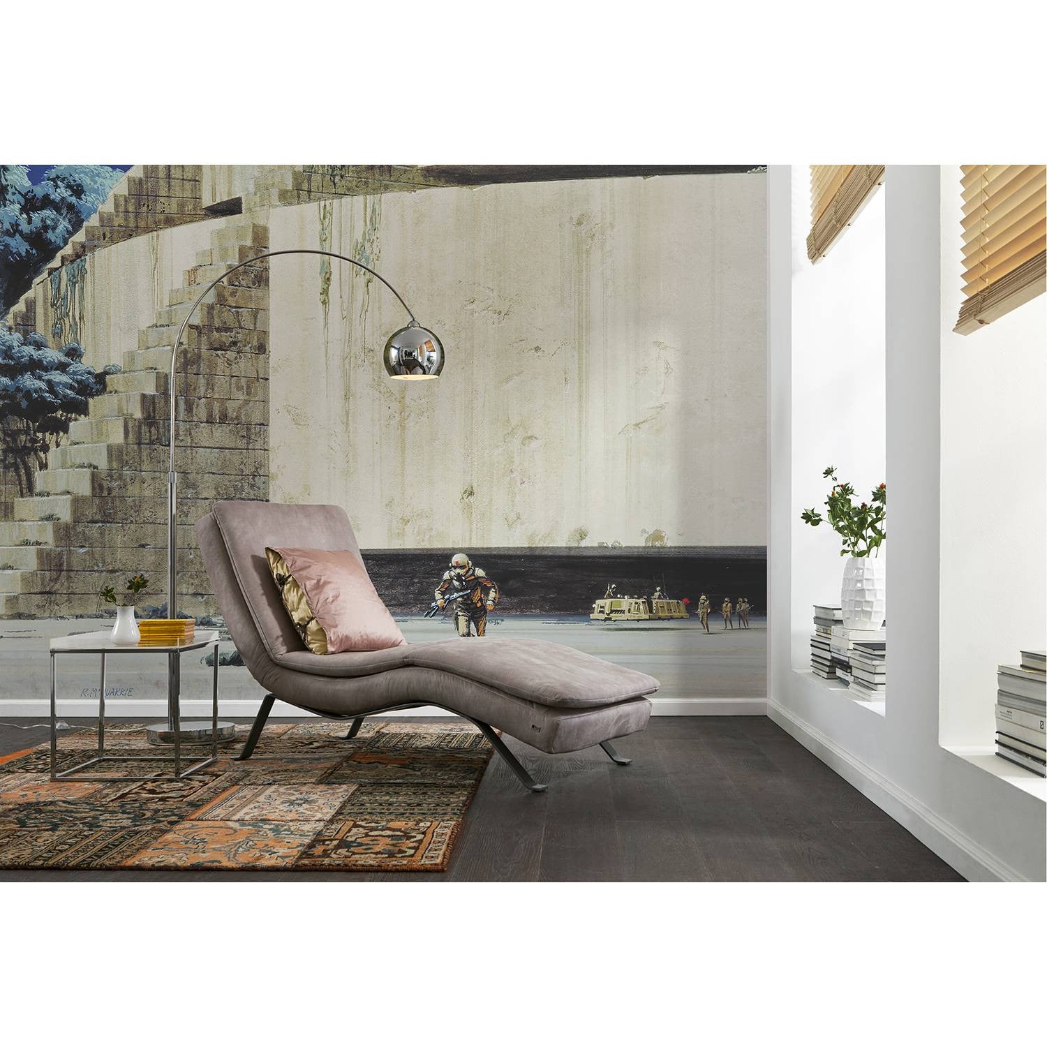 home24 Fotobehang StarWars Classic Yavin Temple 500 x 250 cm