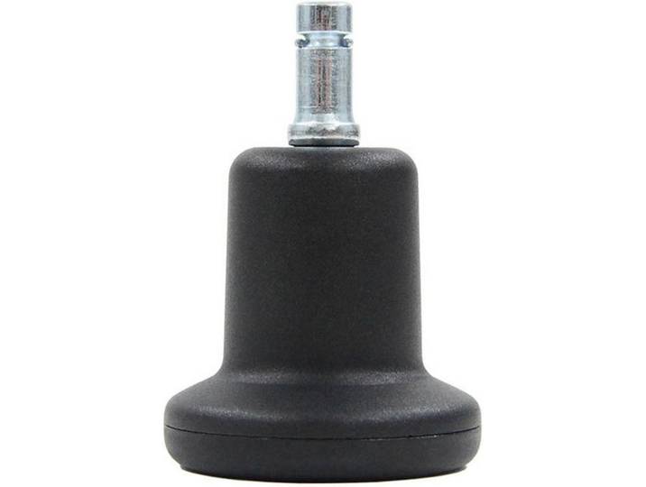Mid.you Bürostuhlgleiter, Schwarz, Metall, Kunststoff, 5.5x6x5.5 cm, Büromöbel, Bürostühle, Bürostuhl-Ersatzteile & Bodenschutzmatten