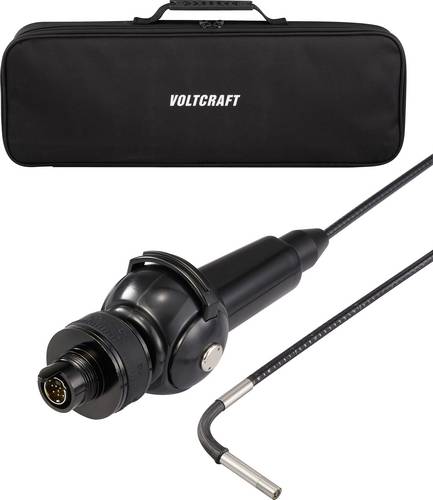 VOLTCRAFT BS-804 Kamera-Kabel Sonden-Ø 4.0mm 1m Hochauflösend, LED-Beleuchtung, Schwenkfunktion, Wasserdicht