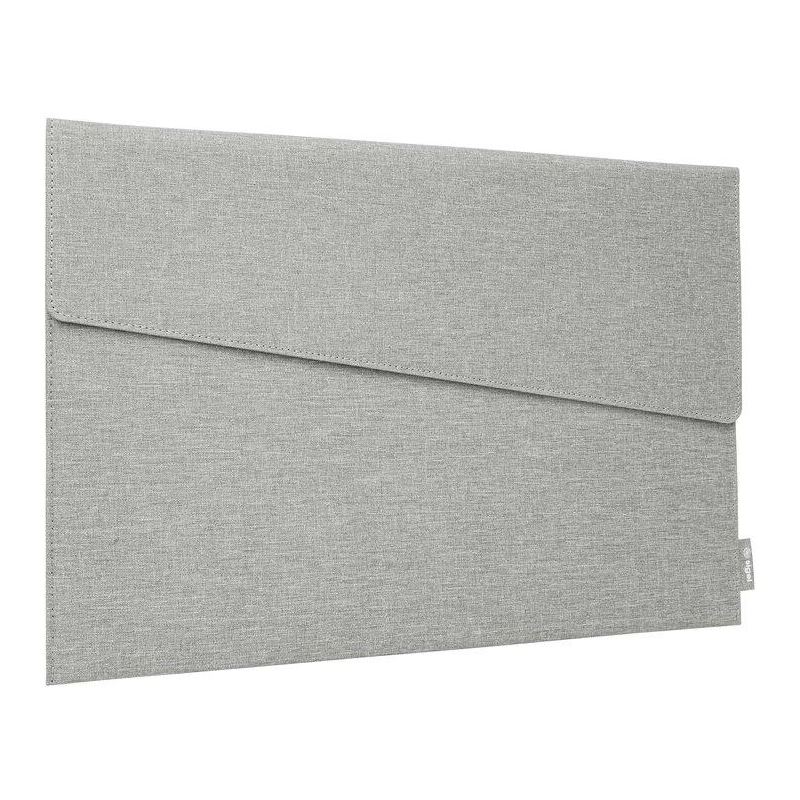 SIGEL Laptophülle S Kunststoff hellgrau bis 35,6 cm (14 Zoll)