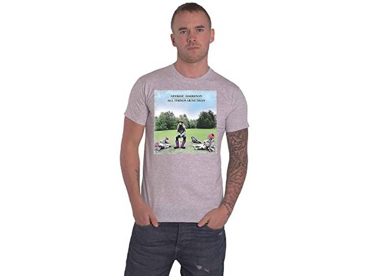 T-Shirt # S Grey Unisex # All Things Must Pass