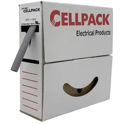 Cellpack Schrumpfschlauch-Abrollbox SB/18-6/grau/7m