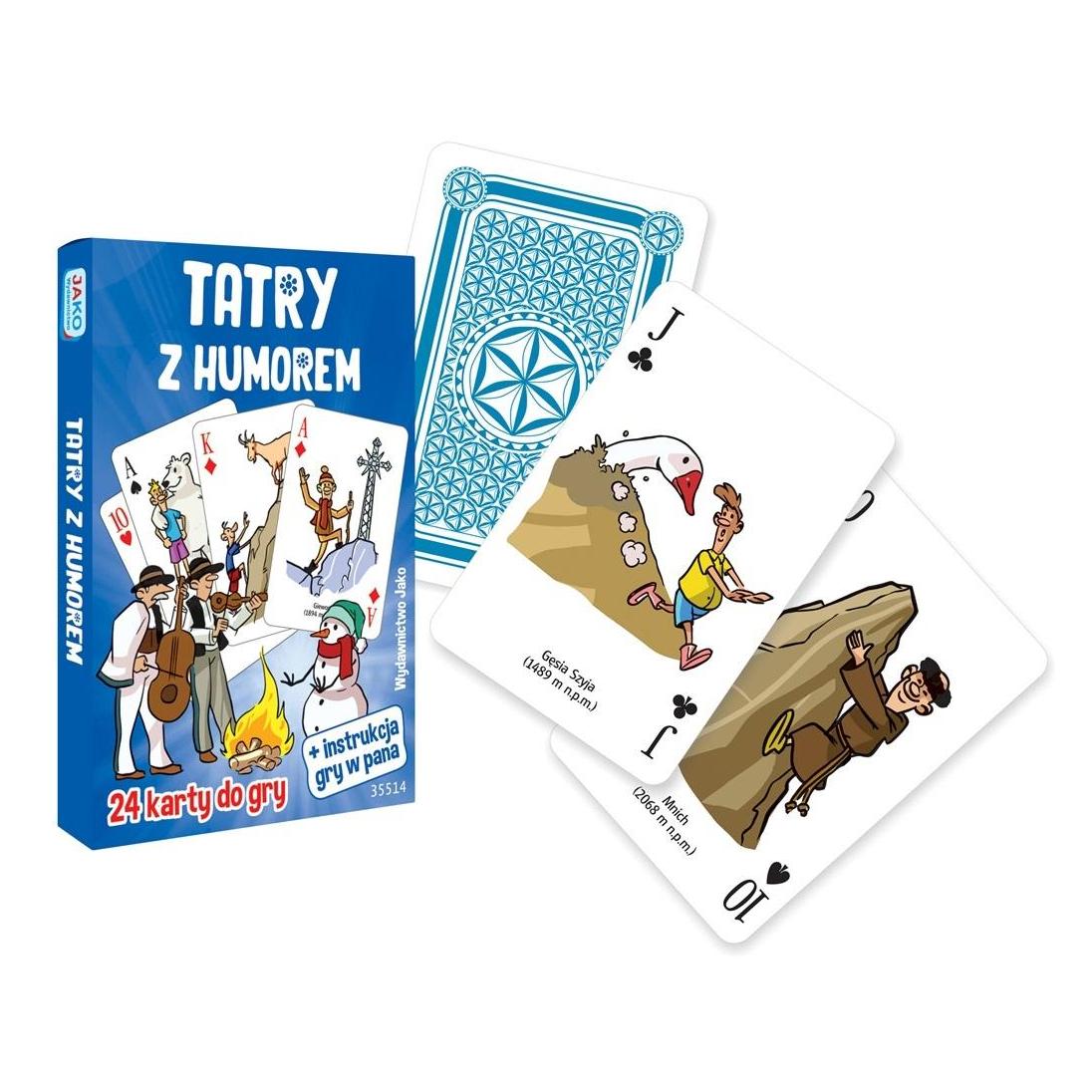 Jako Spielkarten. Tatra-Gebirge mit Humor (Polnisch, 2 - 4 Spieler) (41941690)