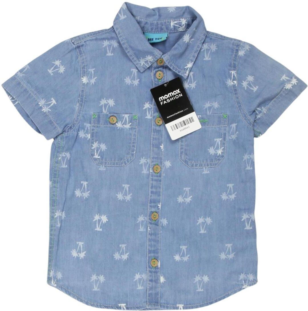 Me Too Jungen Hemd, Hellblau, Gr. EU 98, Baumwolle - Second Hand
