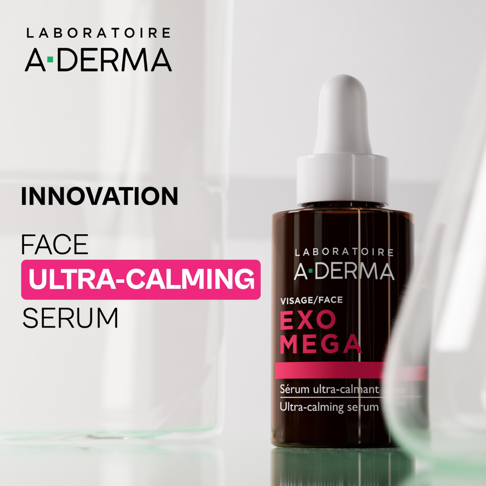 A Derma Exomega Face Ultra-Calming Daily Serum 30mL