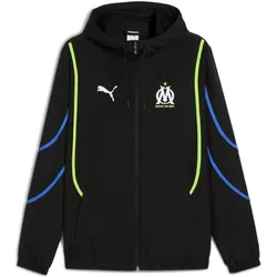 Puma, Herren, Laufjacke, Faster Trainingsjacke OM 2024/25 (XS), Schwarz, XS
