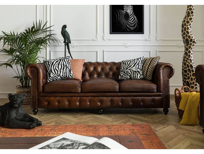 Canapé CHESTERFIELD #104 - Différentes tailles et couleurs