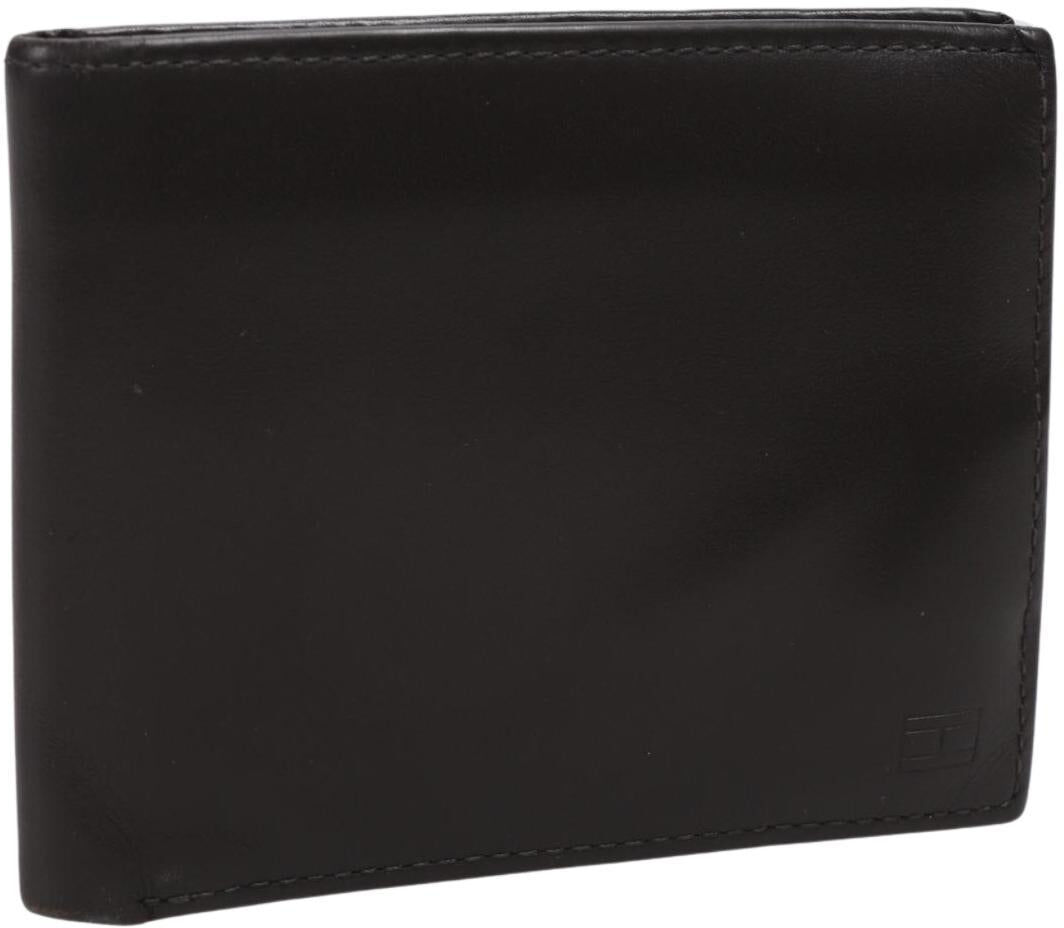 Tommy Hilfiger Herren Portemonnaie, Schwarz, Leder - Second Hand