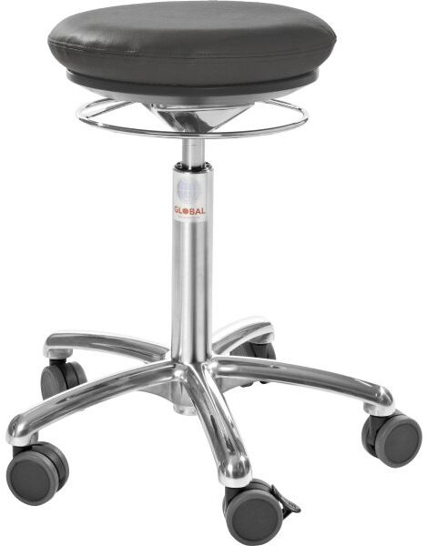 Global Pilates Airseat Stol, Grå, Kunstlæder, 52-71cm