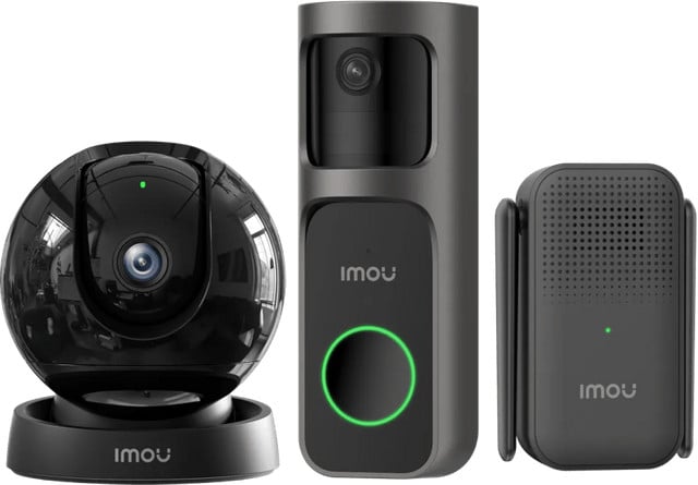 Imou Rex 3D (3K) + 2S Video Doorbell Kit