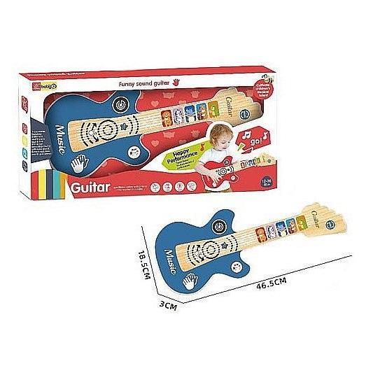 Adar Batteriebetriebene Gitarre 46,5x18,5x3cm (54612666)