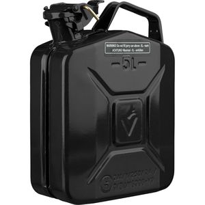 Valpro Benzinkanister KN1631, 5 Liter, schwarz, aus Metall