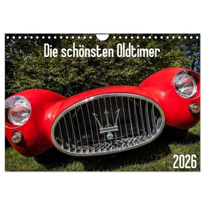 Die schönsten Oldtimer 2026 (Wandkalender 2026 DIN A4 quer), CALVENDO Monatskalender