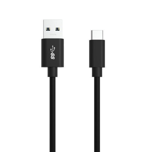 Ansmann USB-A naar USB-C data- en oplaadkabel - Zwart - 200 cm