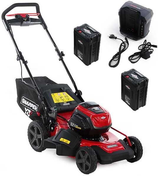 Tondeuse électrique à batterie Snapper SXD19PWM82K, 46cm - tondeuse manuelle 4 en 1