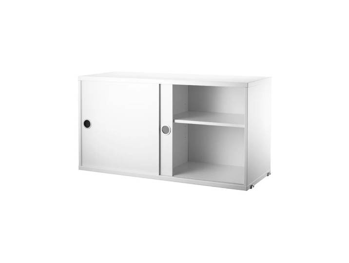 String String kast met schuifdeur wit, 78x30 cm