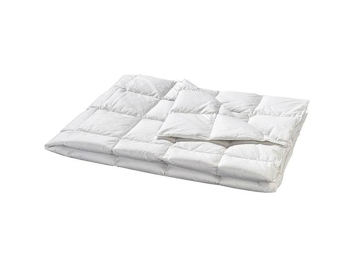 Daunenduvet Billerbeck Belina 160x210cm - Farbe: Weiss