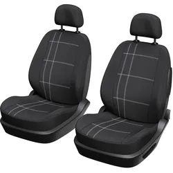 XLC, Autositzbezüge, Set mit 2 Vordersitzbezügen - XLCOVER - Airbag-kompatibel - Schwarz