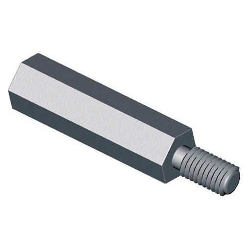 Alutronic Distance Bolts M4" 12.00 mm length AFST.B DI 654 12 BI/BU M4X12 (DI 654/12)