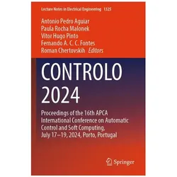 CONTROLO 2024, Fachbücher von Hugo Pinto, Antonio Pedro Aguiar, Roman Chertovskih, Paula Rocha Malonek, Vítor Hugo Pinto, Fernando A. C. C. Fontes