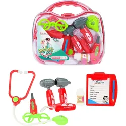 Toi-Toys - Doktorset mit Zubehör inkl.  Stethoskop, im Koffer
