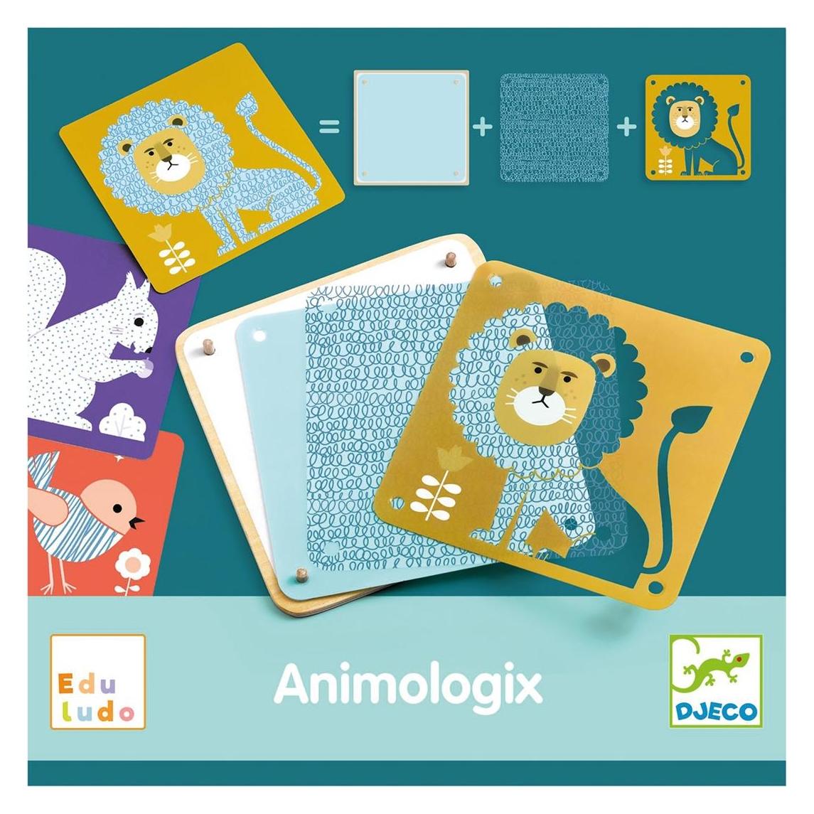 Djeco Eduludo Animologix (mult) (Deutsch) (DJ08261)