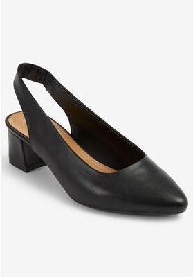 Women's The Mea Slingback by Comfortview in Black (Size 9 M)