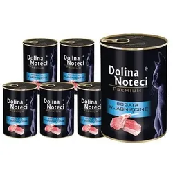 Dolina Noteci Premium für Katzen reich an Lamm 12x400g